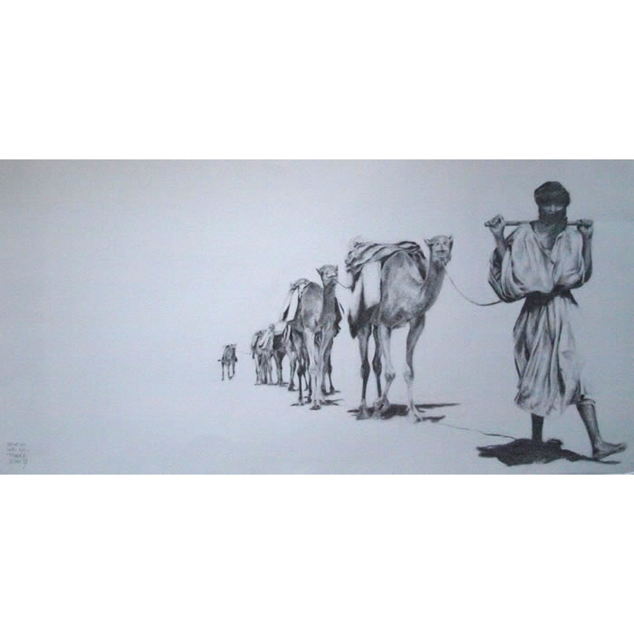 El pastor con sus camellos