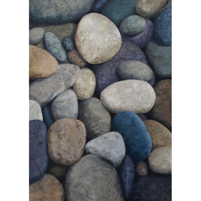 piedras de rio pintura